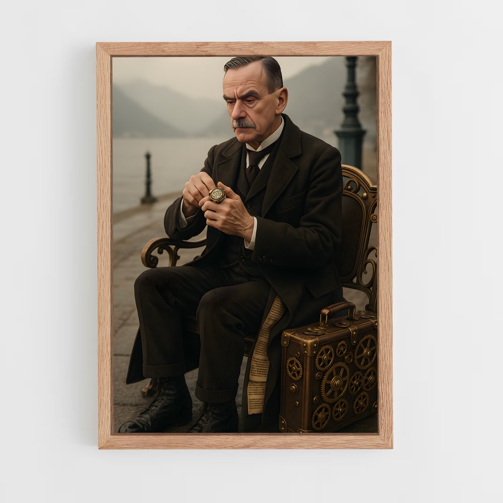 ap-thomas mann-1 cadre Bois clair