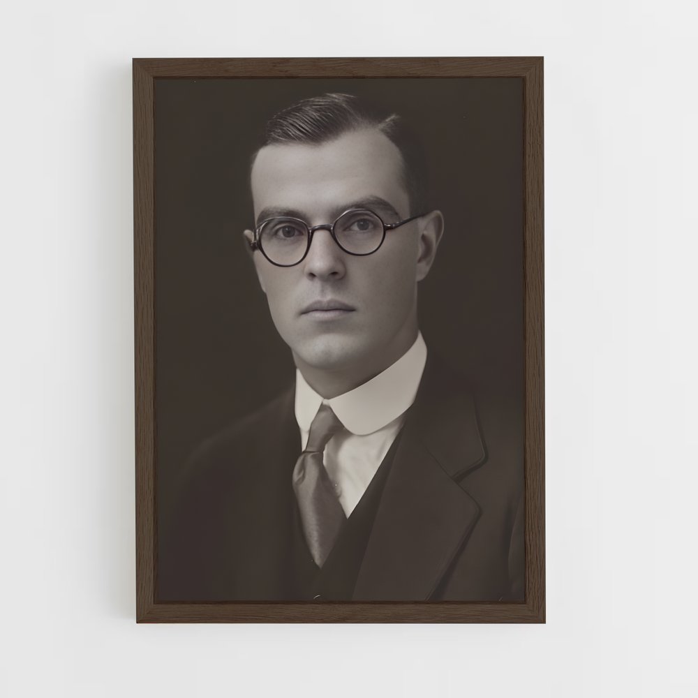 ap-thornton wilder-1 cadre Bois foncé