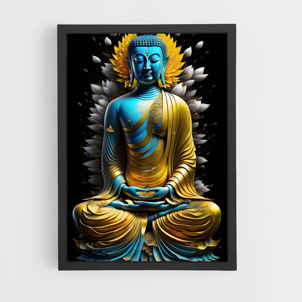 ap-thousand arm buddha-10 cadre Noir