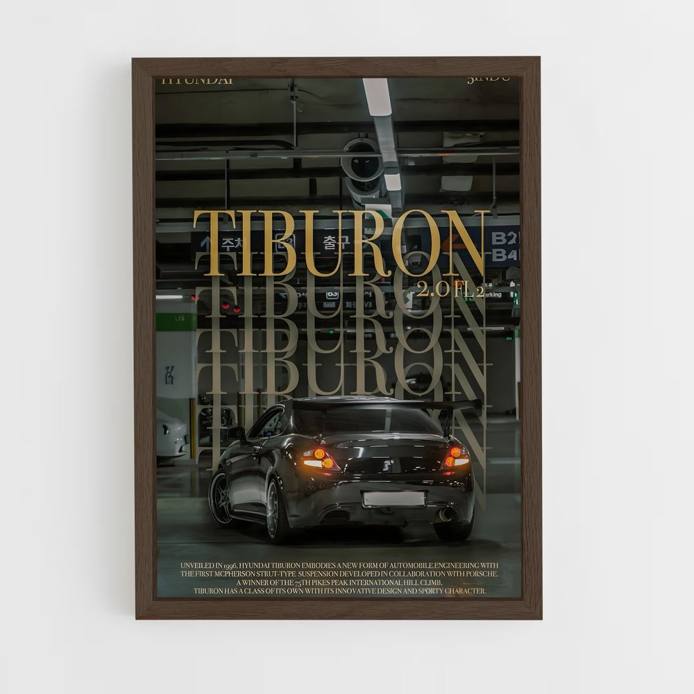 ap-tiburon v6-2 cadre Bois foncé