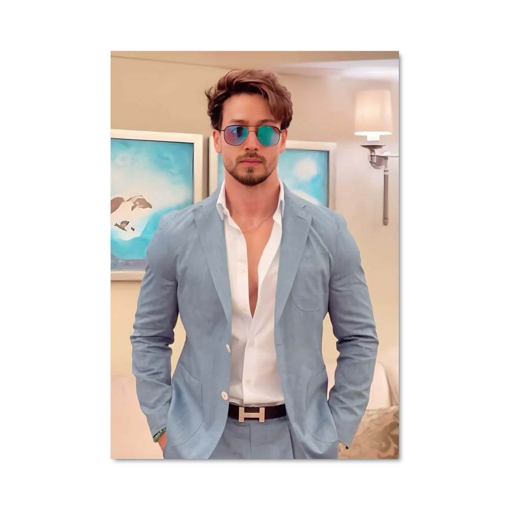 Poster Blue Suited Star