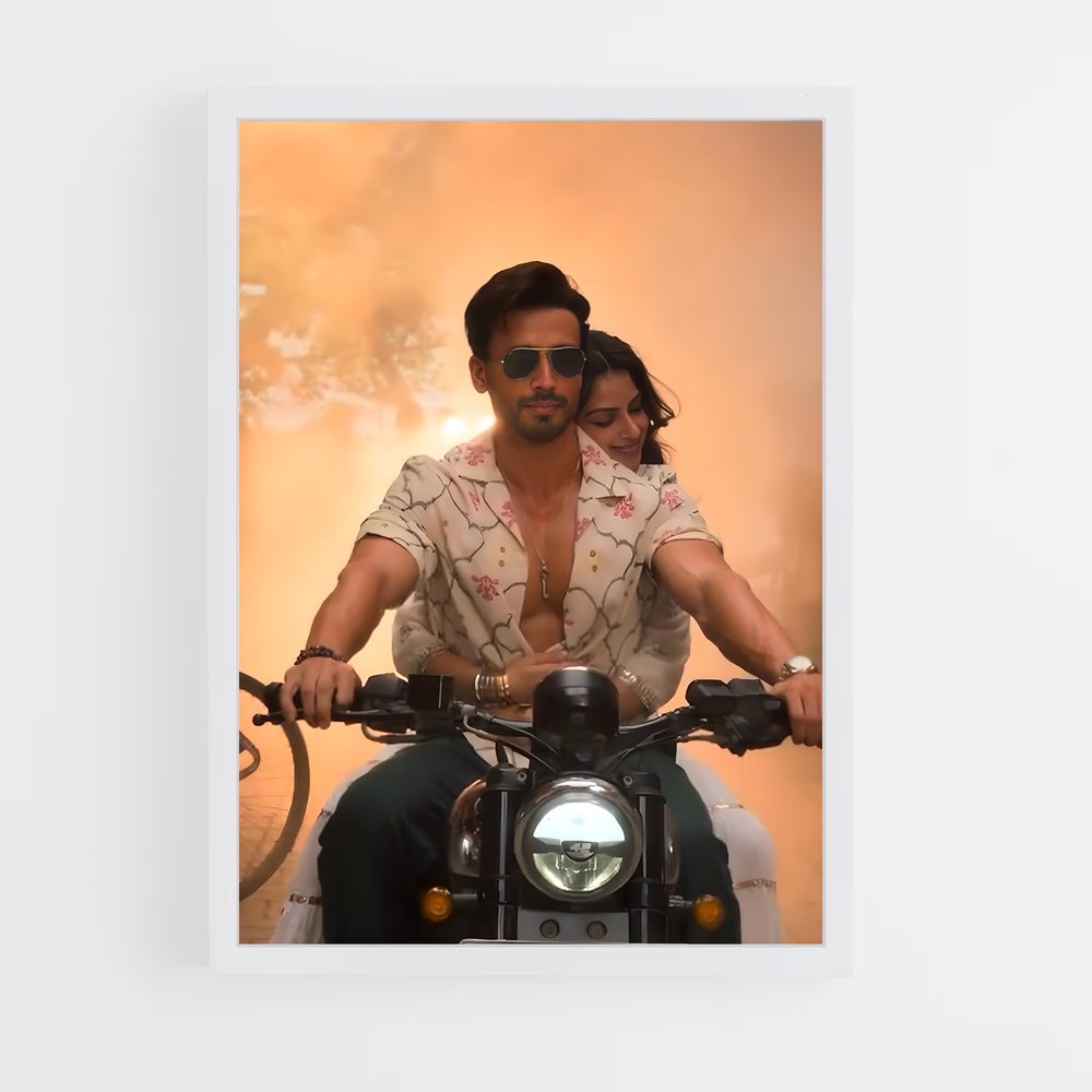 ap-tiger shroff-5 cadre Blanc