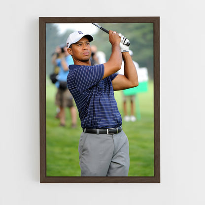 ap-tiger woods-1 cadre Bois foncé