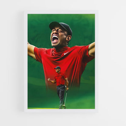 ap-tiger woods-2 cadre Blanc
