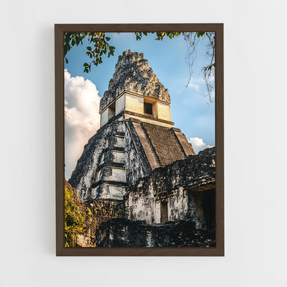 ap-tikal-9 cadre Bois foncé