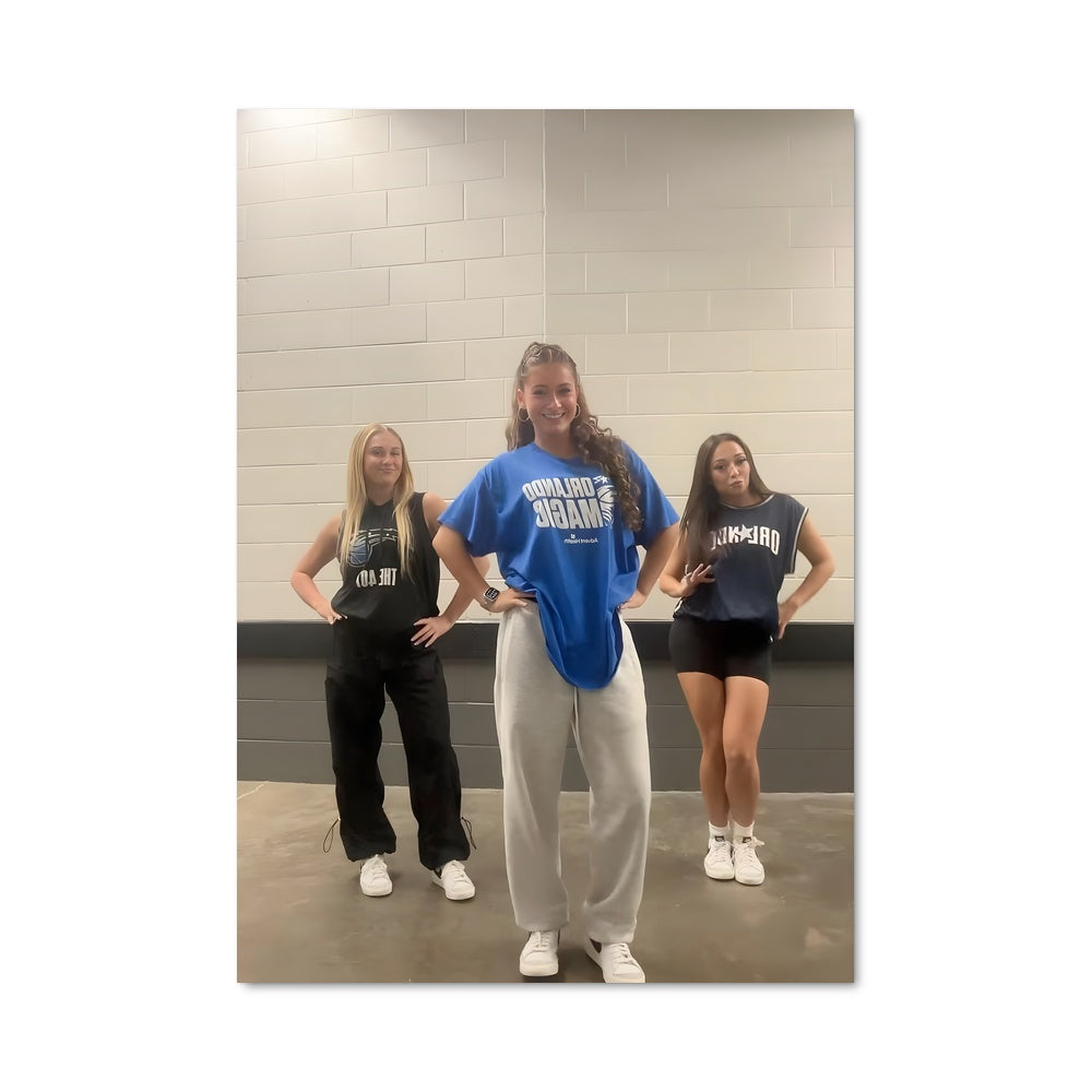 Poster Trio en Bleu