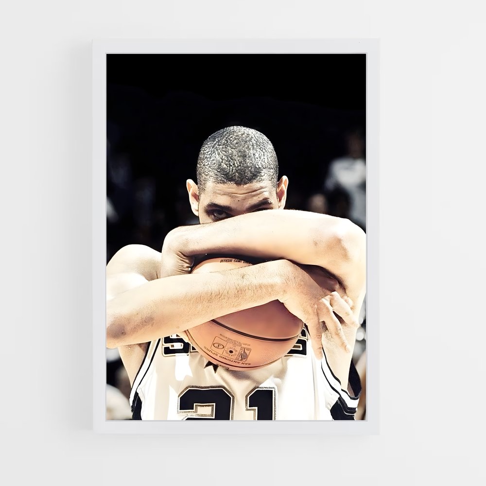 ap-tim duncan-8 cadre Blanc