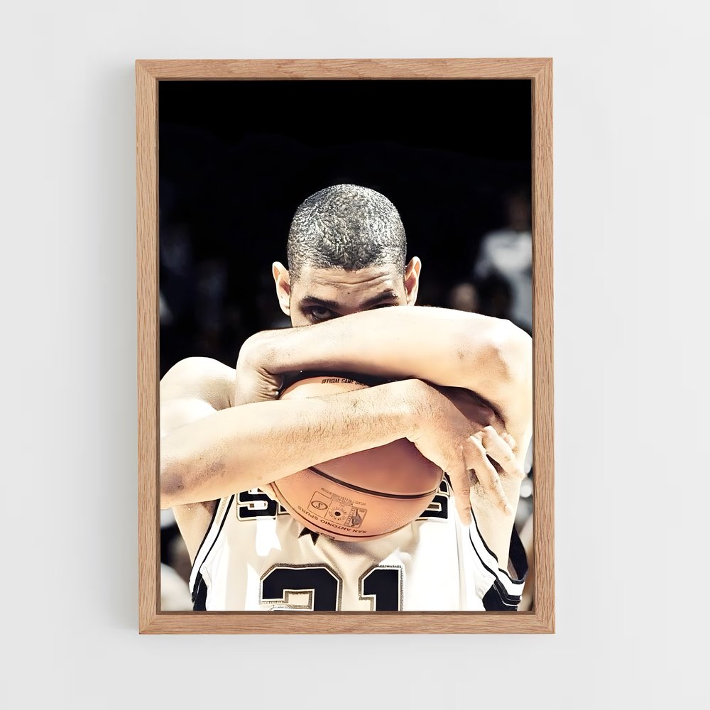 ap-tim duncan-8 cadre Bois clair