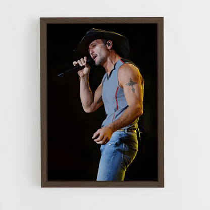 ap-tim mcgraw-4 cadre Bois foncé