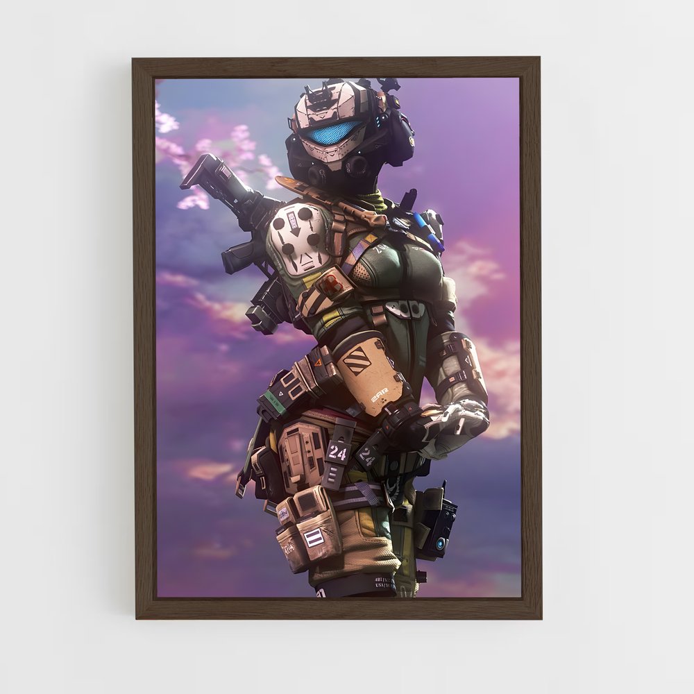 ap-titanfall-4 cadre Bois foncé
