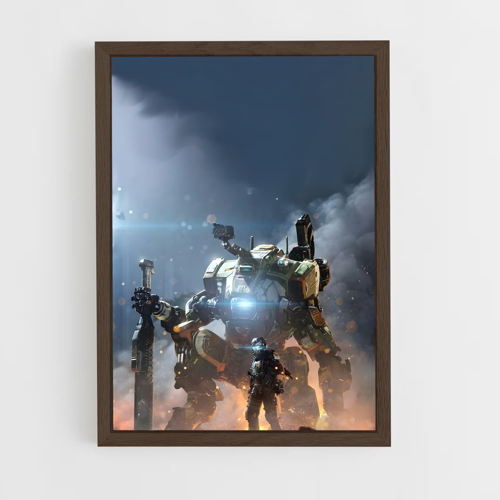 ap-titanfall-5 cadre Bois foncé
