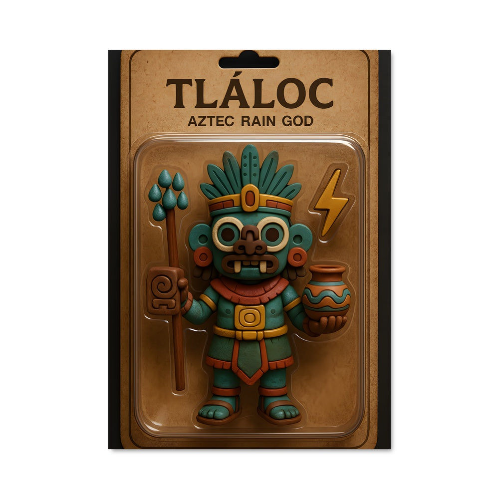 Poster Tlaloc Toy Box