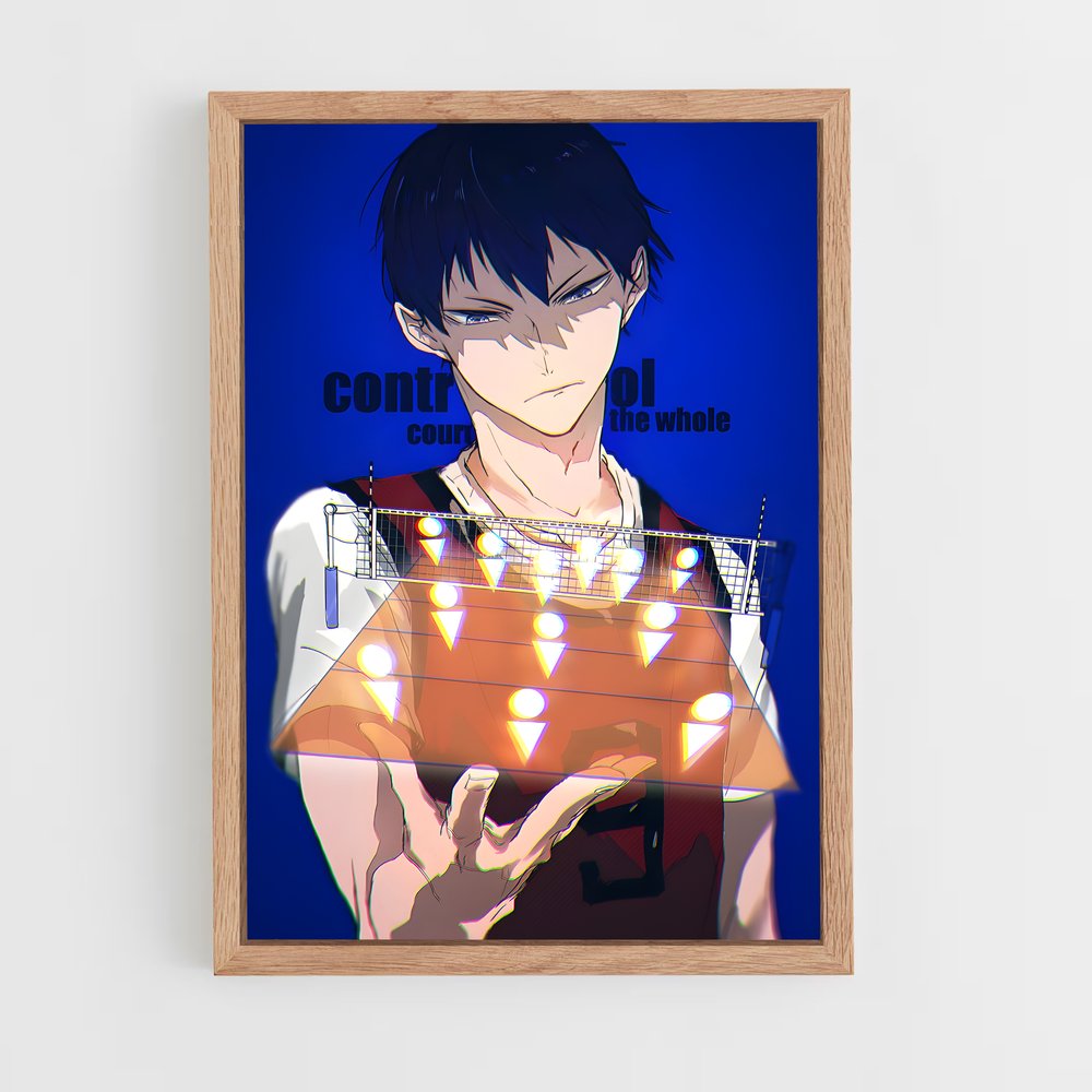 ap-tobio kageyama-3 cadre Bois clair