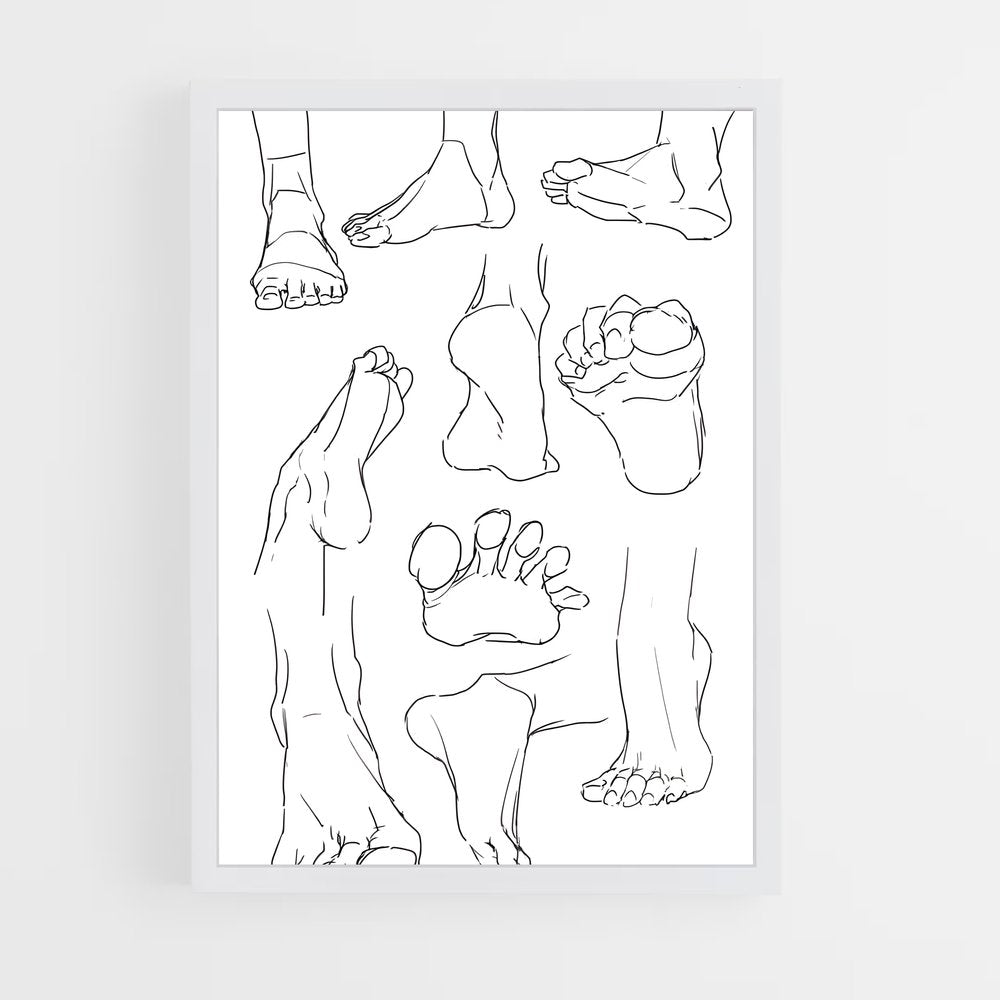 ap-toe-1 cadre Blanc