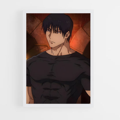 ap-toji fushiguro-3 cadre Blanc