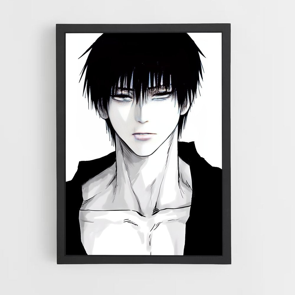 ap-toji fushiguro-4 cadre Noir