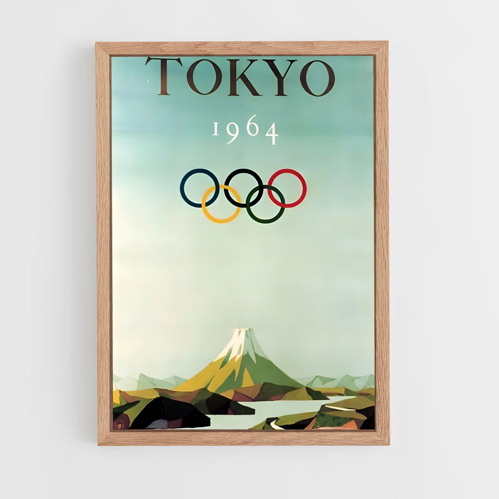 ap-tokyo 1964-1 cadre Bois clair