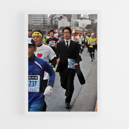 ap-tokyo marathon-3 cadre Blanc