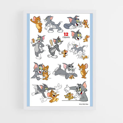 ap-tom-7 cadre Blanc