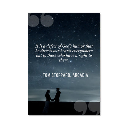 Poster Étoiles de Tom Stoppard