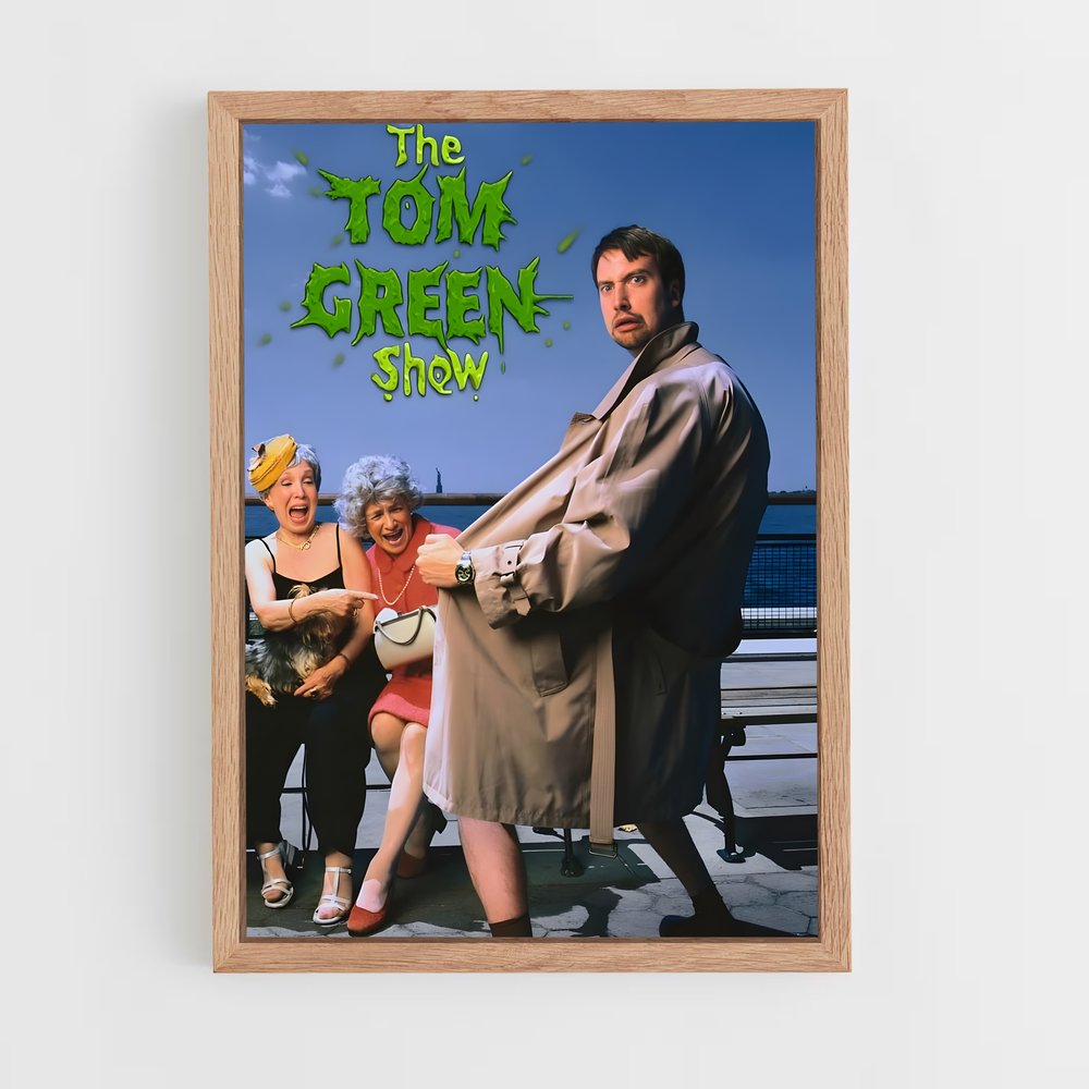 ap-tom green-2 cadre Bois clair