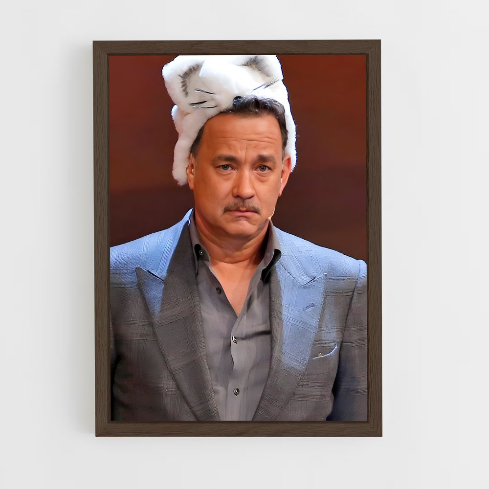 ap-tom hanks-3 cadre Bois foncé