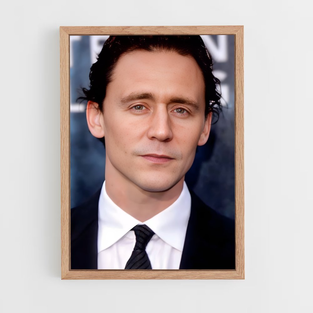 ap-tom hiddleston-9 cadre Bois clair