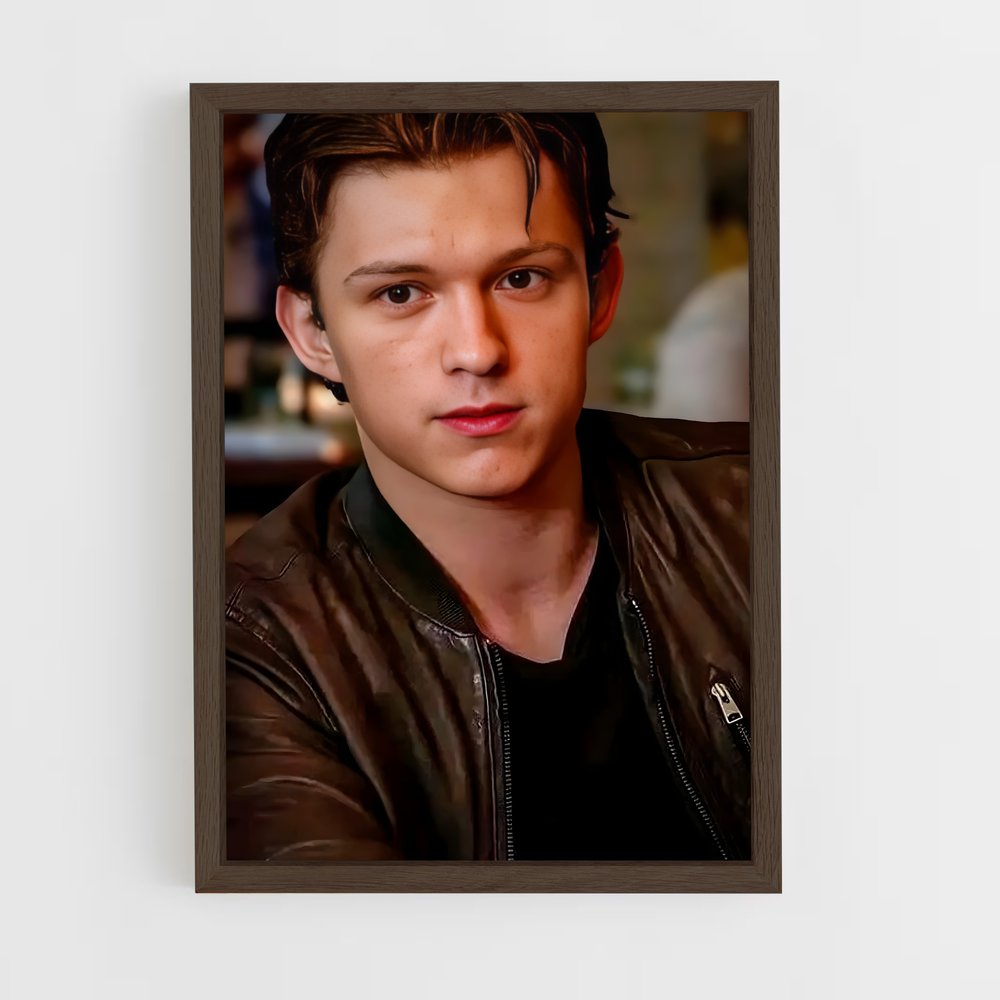 ap-tom holland-1 cadre Bois foncé