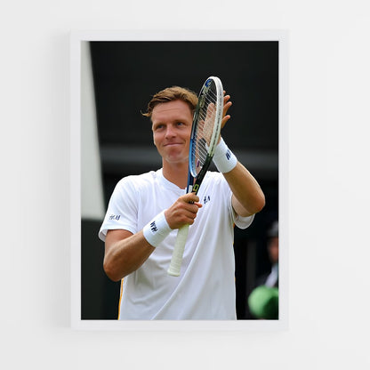 ap-tomas berdych-2 cadre Blanc