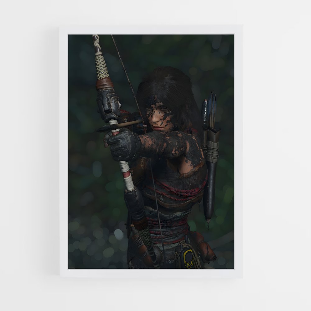 ap-tomb raider-11 cadre Blanc