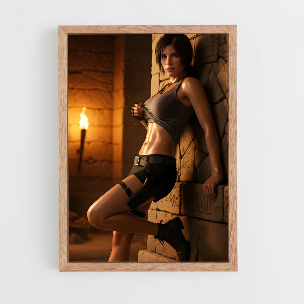 ap-tomb raider-2 cadre Bois clair