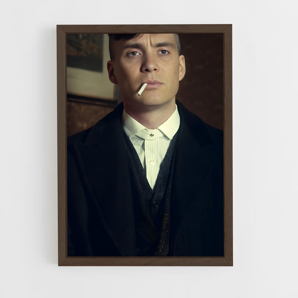 ap-tommy shelby-11 cadre Bois foncé