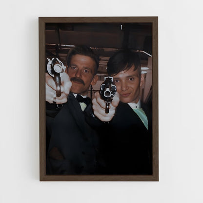 ap-tommy shelby-13 cadre Bois foncé
