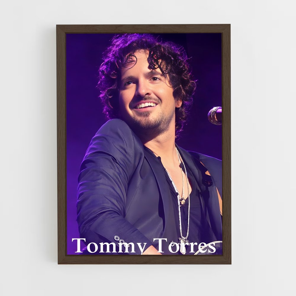 ap-tommy torres-1 cadre Bois foncé