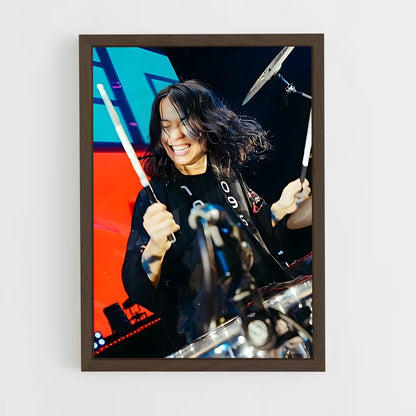 ap-tomoya kanki-3 cadre Bois foncé