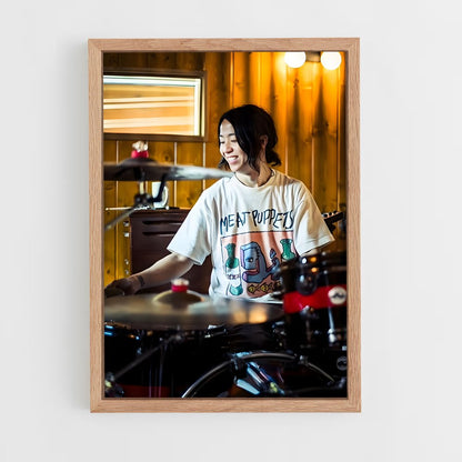 ap-tomoya kanki-8 cadre Bois clair