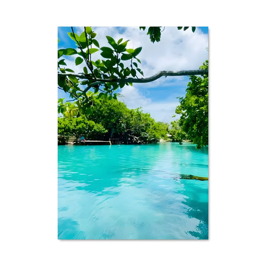 Poster Aventure dans le Lagune