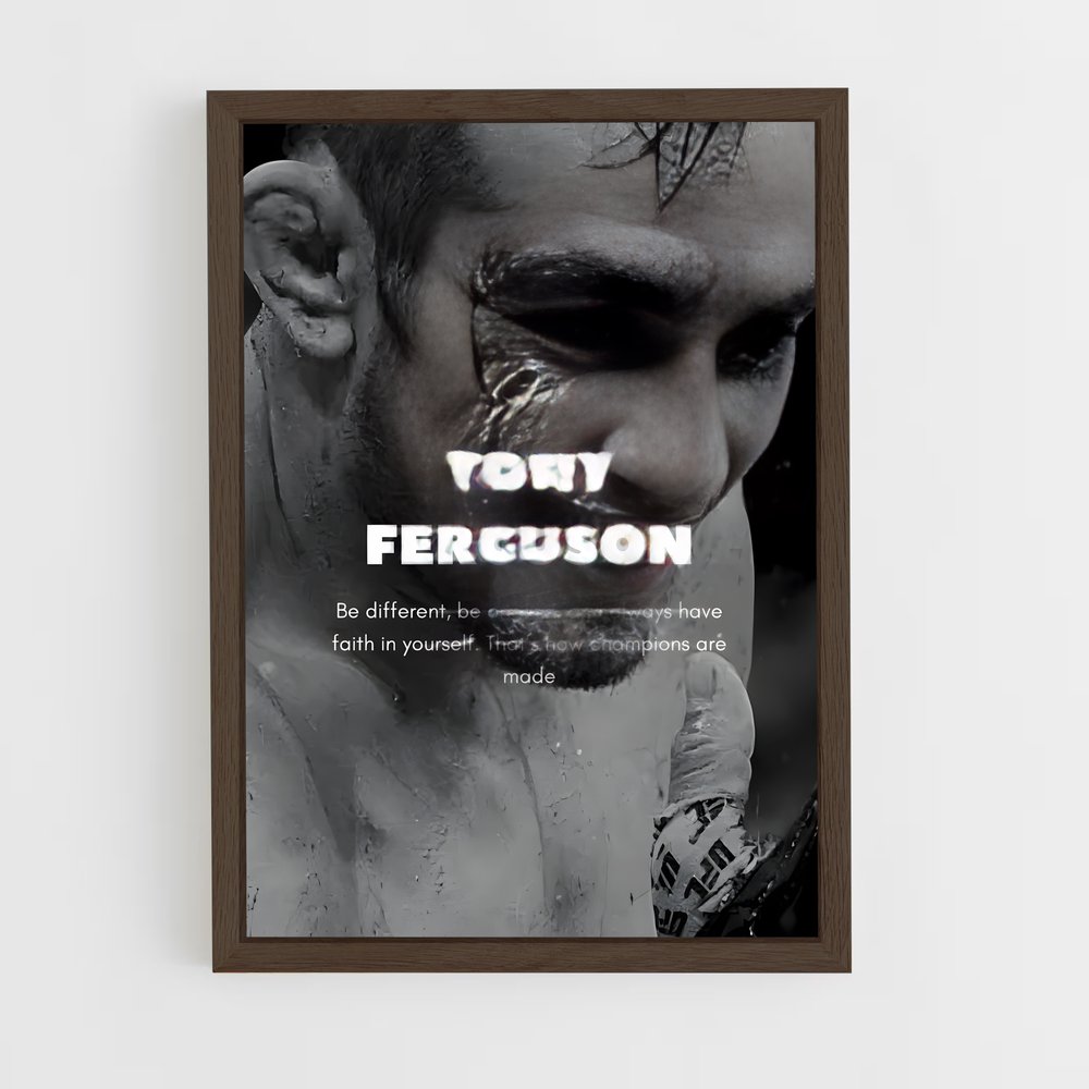 ap-tony ferguson-6 cadre Bois foncé