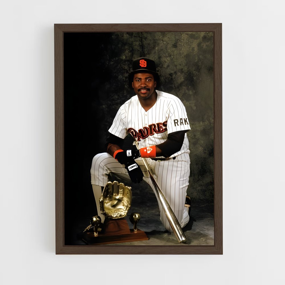 ap-tony gwynn-1 cadre Bois foncé