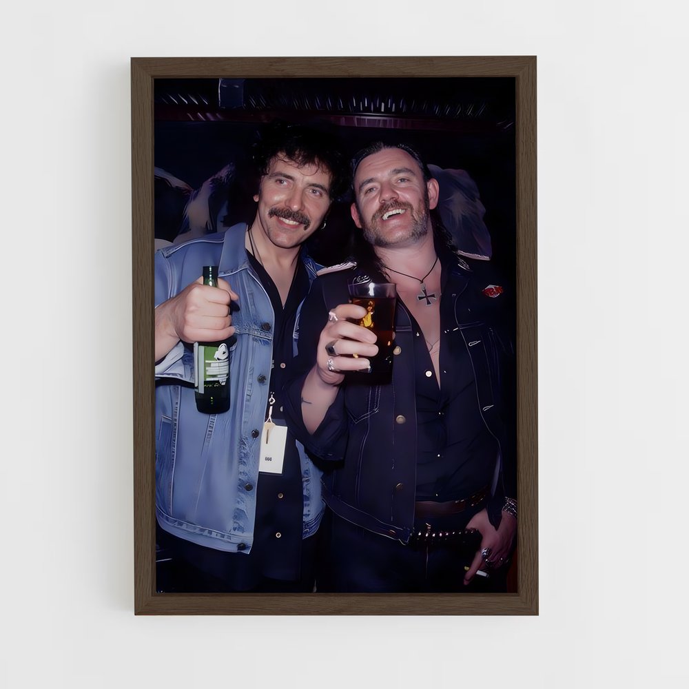 ap-tony iommi-4 cadre Bois foncé