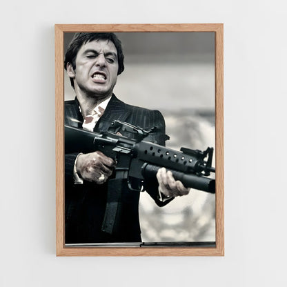 ap-tony montana-1 cadre Bois clair