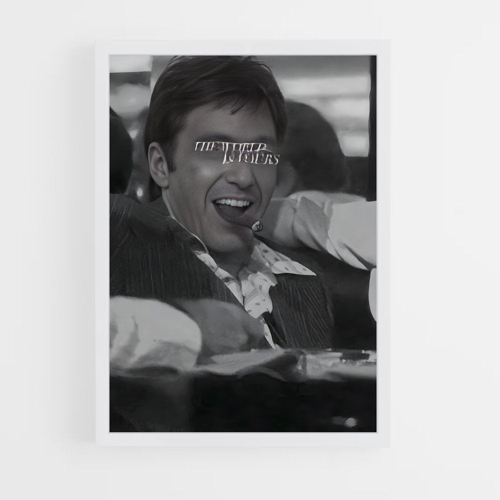ap-tony montana-10 cadre Blanc