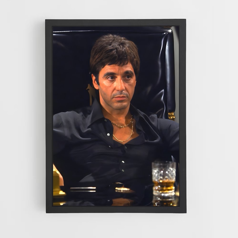 ap-tony montana-2 cadre Noir