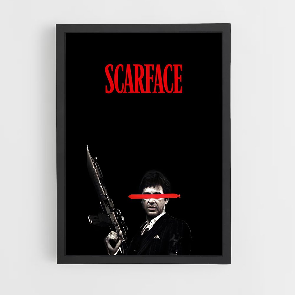 ap-tony montana-3 cadre Noir