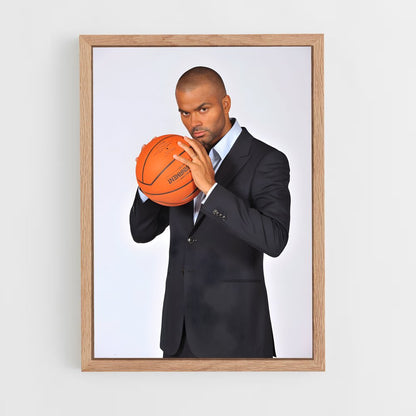 ap-tony parker-4 cadre Bois clair
