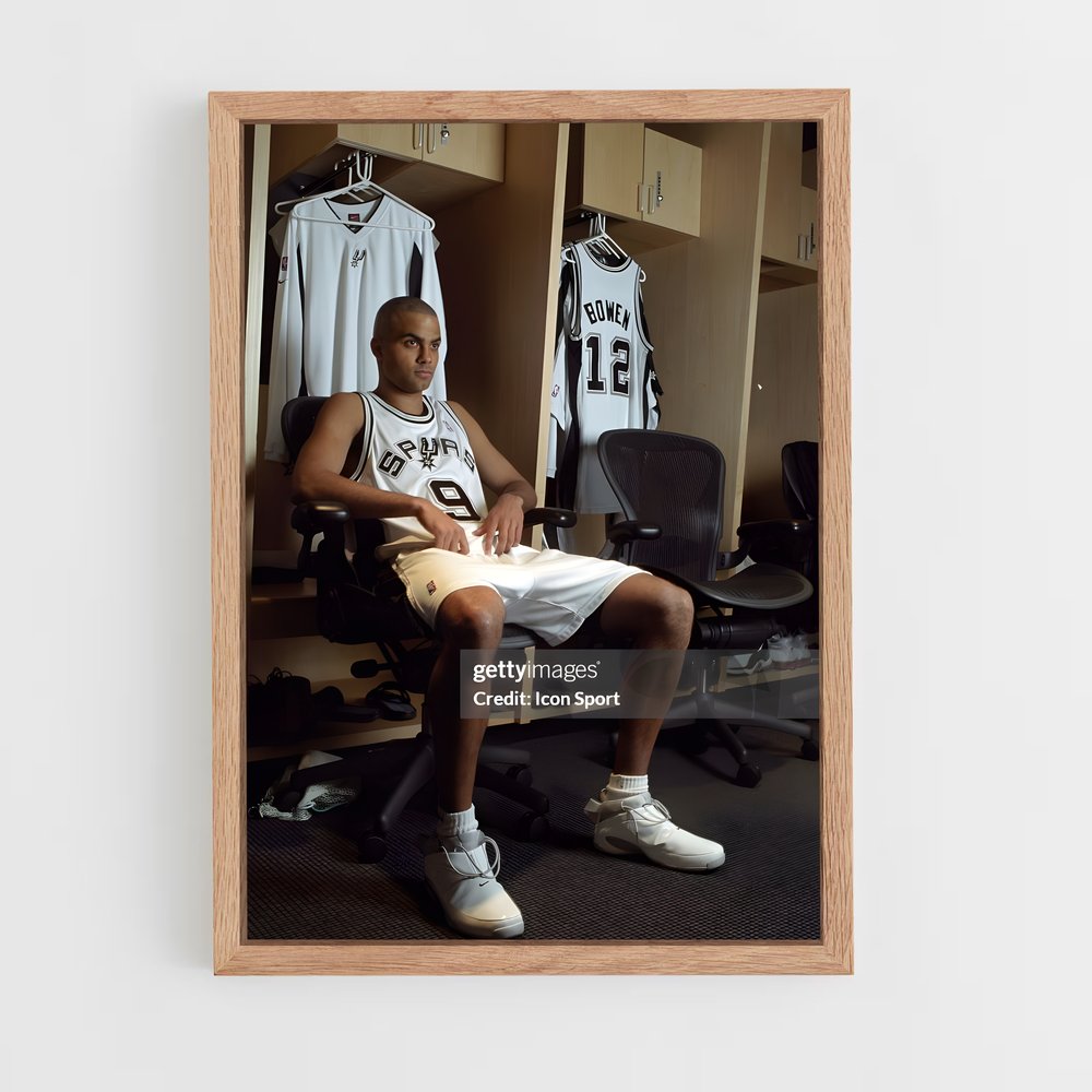ap-tony parker-6 cadre Bois clair