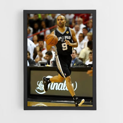 ap-tony parker-9 cadre Noir