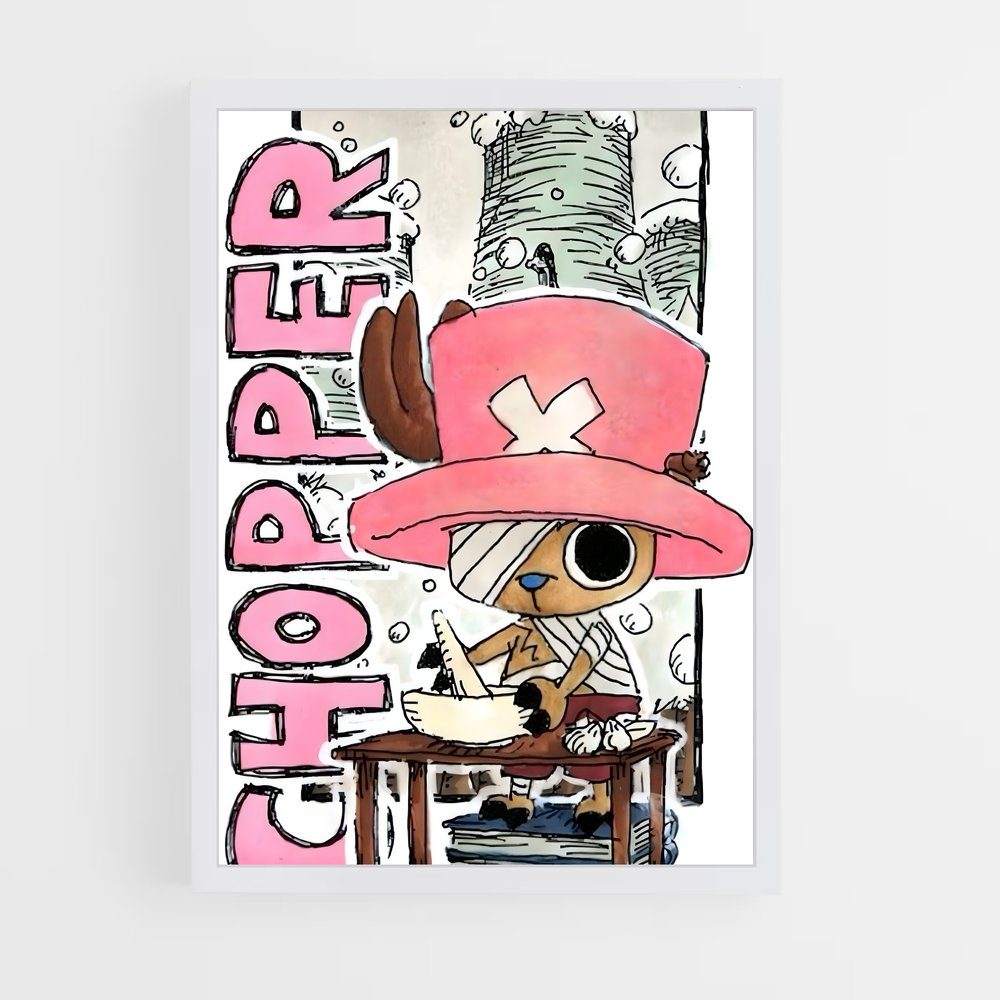 ap-tony tony chopper-6 cadre Blanc
