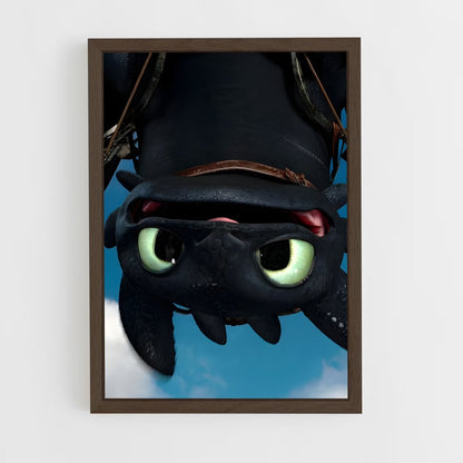 ap-toothless-5 cadre Bois foncé