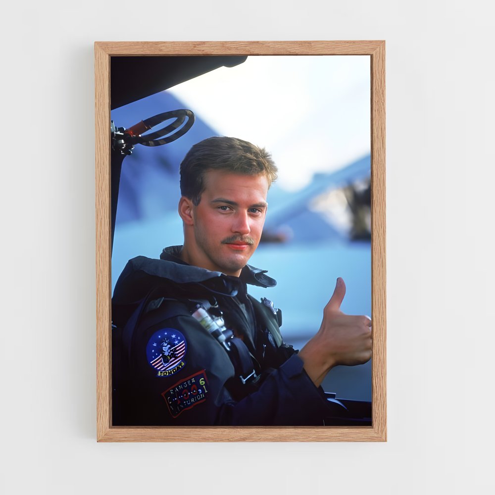 ap-top gun-1 cadre Bois clair